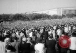 Standbild der heiligen Bernadette's Centennial Washington DC USA, 1958, aus Sekunde 17 historischem Filmmaterial Videoclip 65675055661