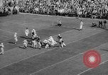 Standbild Amerikanisches College-Footballspiel New York United States USA, 1958, aus Sekunde 24 historischem Filmmaterial Videoclip 65675055664