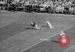 Standbild Amerikanisches College-Footballspiel New York United States USA, 1958, aus Sekunde 50 historischem Filmmaterial Videoclip 65675055664