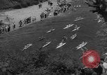 Image of Canoe Competition Spain, 1959, second 25 stock footage video 65675055676