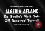 Image of Charles De Gaulle Algeria, 1960, second 3 stock footage video 65675055678