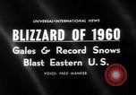 Image of blizzard New York United States USA, 1960, second 4 stock footage video 65675055679