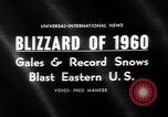 Image of blizzard New York United States USA, 1960, second 5 stock footage video 65675055679