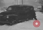 Image of blizzard New York United States USA, 1960, second 37 stock footage video 65675055679