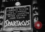 Image of premiere of Spartacus London England United Kingdom, 1960, second 12 stock footage video 65675055682