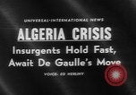 Standbild aufständischen Protest Algerien, 1960, aus Sekunde 15 historischem Filmmaterial Videoclip 65675055683