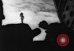 Image of space capsule Pacific Ocean, 1960, second 55 stock footage video 65675055689