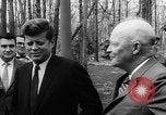 Image of President's conference Camp David Maryland USA, 1961, second 27 stock footage video 65675055696