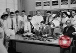 Image of Early Walkie Talkie two way radio San Francisco California USA, 1956, second 15 stock footage video 65675055719