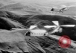 Image of Helicopters aid Algeria, 1957, second 5 stock footage video 65675055725