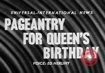 Immagine di Queen Elizabeth Regno Unito, 1957, secondo 17 filmato di repertorio 65675055728