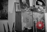 Image of Painter Trevisan Rome Italy, 1957, second 12 stock footage video 65675055737