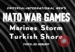 Image of landing operation Turkey, 1957, second 15 stock footage video 65675055741