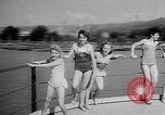 Image of spinning soccer boat Vancouver British Columbia Canada, 1957, second 28 stock footage video 65675055744