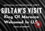 Immagine di Il re Mohammed V United States USA, 1957, secondo 16 filmato di repertorio 65675055748