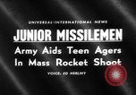 Immagine di Modello di lancio rocketry Virginia United States USA, 1959, secondo 5 filmato di repertorio 65675055761