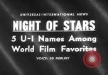 Standbild Film Hollywood Foreign Press Awards United States USA, 1959, aus Sekunde 1 historischem Filmmaterial Videoclip 65675055762