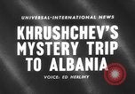 Immagine di Nikita Khrushchev Tirana Albania, 1959, secondo 1 filmato di repertorio 65675055768