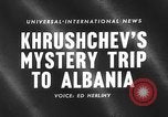 Immagine di Nikita Khrushchev Tirana Albania, 1959, secondo 4 filmato di repertorio 65675055768