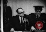 Image of Karl Adolf Eichmann trial Jerusalem Israel, 1961, second 35 stock footage video 65675055778