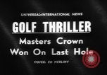 Image of Masters Tournament Georgia United States USA, 1961, second 1 stock footage video 65675055780