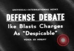 Image of Dwight D Eisenhower Washington DC USA, 1960, second 15 stock footage video 65675055781