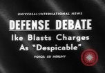Image of Dwight D Eisenhower Washington DC USA, 1960, second 18 stock footage video 65675055781