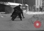 Image of motorcycle skiing Czechoslovakia, 1960, second 21 stock footage video 65675055786