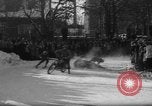Image of motorcycle skiing Czechoslovakia, 1960, second 30 stock footage video 65675055786