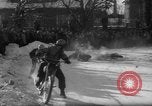 Image of motorcycle skiing Czechoslovakia, 1960, second 31 stock footage video 65675055786
