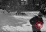 Image of motorcycle skiing Czechoslovakia, 1960, second 32 stock footage video 65675055786