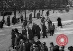 Image of motorcycle skiing Czechoslovakia, 1960, second 34 stock footage video 65675055786