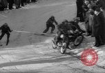 Image of motorcycle skiing Czechoslovakia, 1960, second 36 stock footage video 65675055786