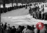 Image of motorcycle skiing Czechoslovakia, 1960, second 44 stock footage video 65675055786