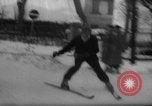 Image of motorcycle skiing Czechoslovakia, 1960, second 48 stock footage video 65675055786