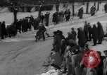 Image of motorcycle skiing Czechoslovakia, 1960, second 57 stock footage video 65675055786