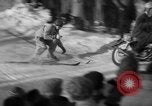 Image of motorcycle skiing Czechoslovakia, 1960, second 59 stock footage video 65675055786