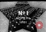Image of Yuri Gagarin Moscow Russia Soviet Union, 1961, second 15 stock footage video 65675055809
