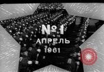 Image of Yuri Gagarin Moscow Russia Soviet Union, 1961, second 16 stock footage video 65675055809
