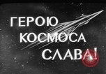 Image of Yuri Gagarin Moscow Russia Soviet Union, 1961, second 27 stock footage video 65675055809