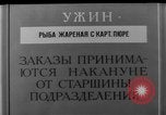 Standbild Armee cook Moskau Russland Sowjetunion, 1961, aus Sekunde 23 historischem Filmmaterial Videoclip 65675055814