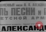 Standbild Lied und Tanz Ensemble Moskau Russland Sowjetunion, 1961, aus Sekunde 6 historischem Filmmaterial Videoclip 65675055815