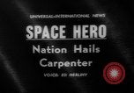 Immagine di Scott Carpenter Cape Canaveral Florida USA, 1962, secondo 1 filmato di repertorio 65675055833