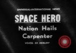 Immagine di Scott Carpenter Cape Canaveral Florida USA, 1962, secondo 3 filmato di repertorio 65675055833