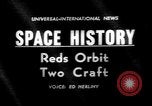 Image of Russian manned space vehicles Russia, 1962, second 1 stock footage video 65675055852