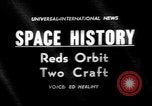 Image of Russian manned space vehicles Russia, 1962, second 3 stock footage video 65675055852