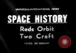 Image of Russian manned space vehicles Russia, 1962, second 4 stock footage video 65675055852