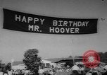 Image Herbert Clark Hoover West Branch Iowa USA, 1962, de la seconde 7 séquences d'archives historiques vidéo 65675055853