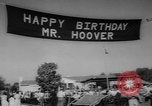 Image Herbert Clark Hoover West Branch Iowa USA, 1962, de la seconde 9 séquences d'archives historiques vidéo 65675055853