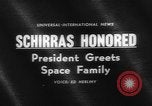 Image of Walter Marty Schirra Junior Washington DC USA, 1962, second 3 stock footage video 65675055857